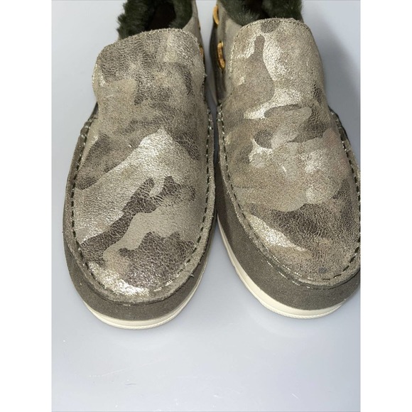 Sperry Size 7.5 M MOC-SIDER Olive Leather Moccasin Loafers New Women's Shoes - Picture 11 of 11